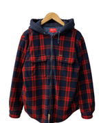 シュプリーム SUPREME HOODED PLAID WORK SHIRT チェック パーカー シュプリーム SUPREME HOODED PLAID WORK SHIRT チェック パーカー