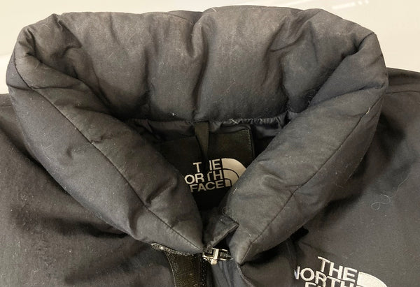 ノースフェイス THE NORTH FACE 90's バフィンジャケット Baffin jacket ダウン ジャケット アウター 刺繍ロゴ ブラック系 黒  607999 ジャケット ロゴ ブラック Mサイズ 101MT-1249