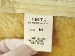 TMT B-6ムートンコート ティーエムティー レザー フライトジャケット メンズ ブラウン size M