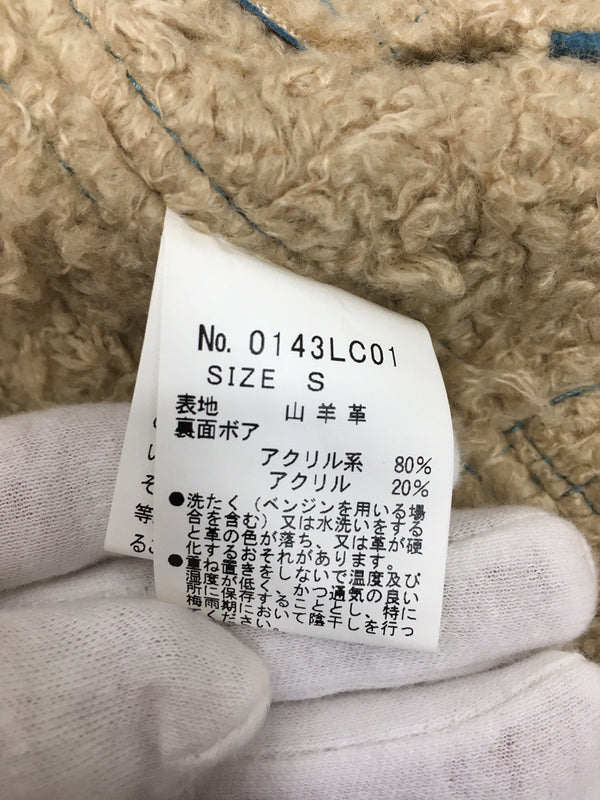 HYSTERIC GLAMOUR  ヒステリックグラマー　レザージャケット　S　山羊革　定価132000円　