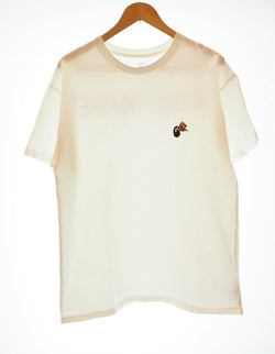 ア ベイシング エイプ A BATHING APE レディメイド READYMADE 21ss PKG TEE 白 ロゴ Tシャツ プリント ホワイト Lサイズ 101MT-108