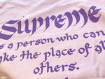 シュプリーム SUPREME Supreme Person Tee Light Purple パーソン Tシャツ ライト パープル プリント 半袖 SS22 トップス  Tシャツ プリント パープル Sサイズ 101MT-518