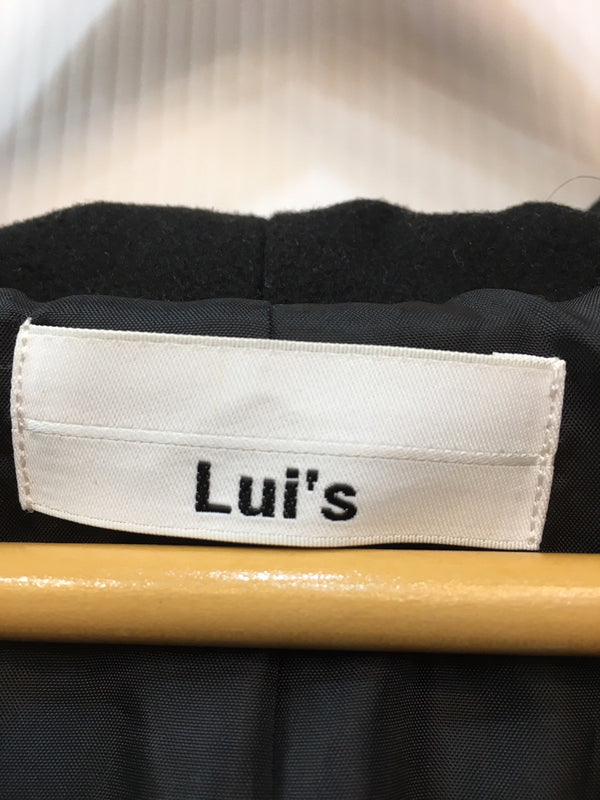 Lui's　ルイス　ロングコート　ブラック　サイズM　