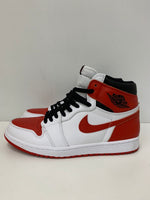 ナイキ NIKE エアジョーダン 1 レトロ ハイ オリジナル AIR JORDAN 1 RETRO HIGH OG 555088-161 メンズ靴 スニーカー ロゴ レッド 201-shoes266