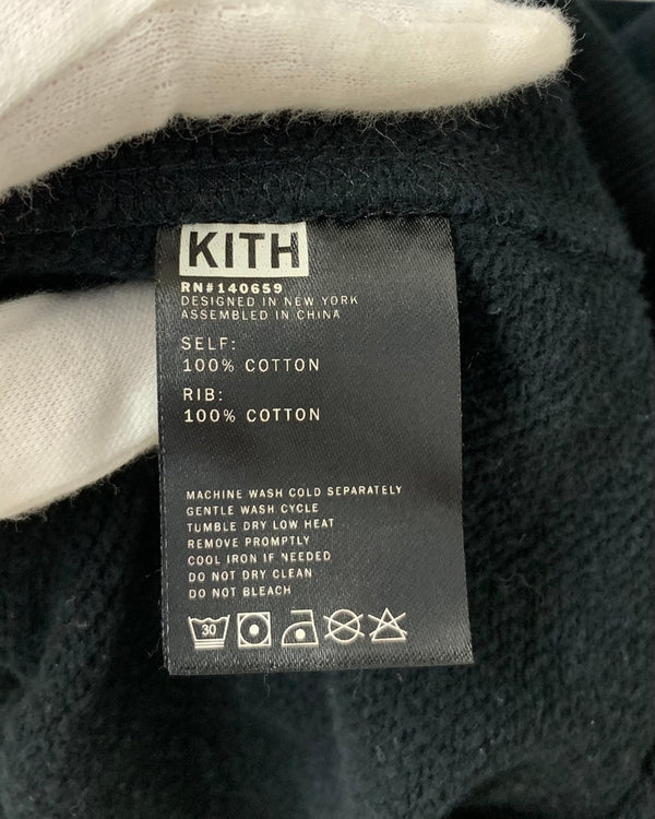 キス KITH プルオーバー フーディー パーカ ロゴ ブラック 3Lサイズ 201MT-1276