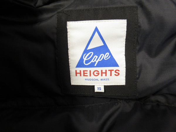 Cape HEIGHTS ケープハイツ ダウン ジャケット アウター ブラック  XS ワンポイント レディース