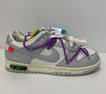 ナイキ NIKE ダンク ロー DUNK LOW オフホワイト OFF-WHITE 1 OF 50 "47" DM1602-125 メンズ靴 スニーカー ロゴ グレー 201-shoes347