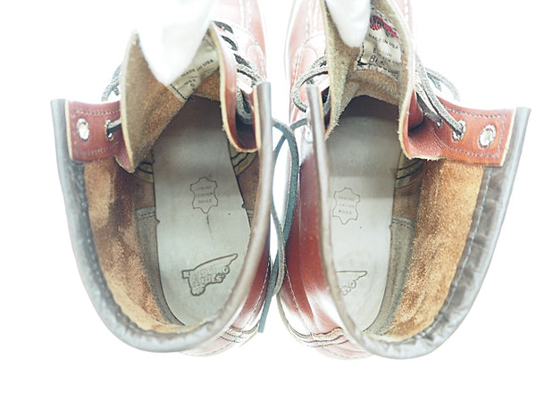 レッドウィング RED WING 6" CLASSIC MOC クラシック モックトゥ  8875 メンズ靴 ブーツ ワーク レッド 27cm 101-shoes464