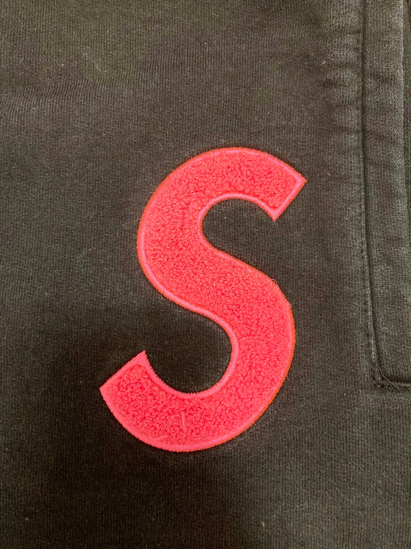 シュプリーム SUPREME S Logo Sweatpant 19AW シェニール S ロゴ スウェットパンツ ボトム ブラック系 黒  ボトムスその他 ロゴ ブラック Lサイズ 101MB-268