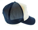 ア ベイシング エイプ A BATHING APE kaws BAPE HEAD カウズ ベイプメッシュキャップ 日本製 フリーサイズ 帽子 メンズ帽子 キャップ ロゴ ネイビー 101hat-39