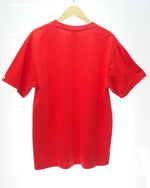 ア ベイシング エイプ A BATHING APE ロゴワンポイント Tシャツ メンズ トップス 半袖 赤 Tシャツ ロゴ レッド Lサイズ 101MT-708