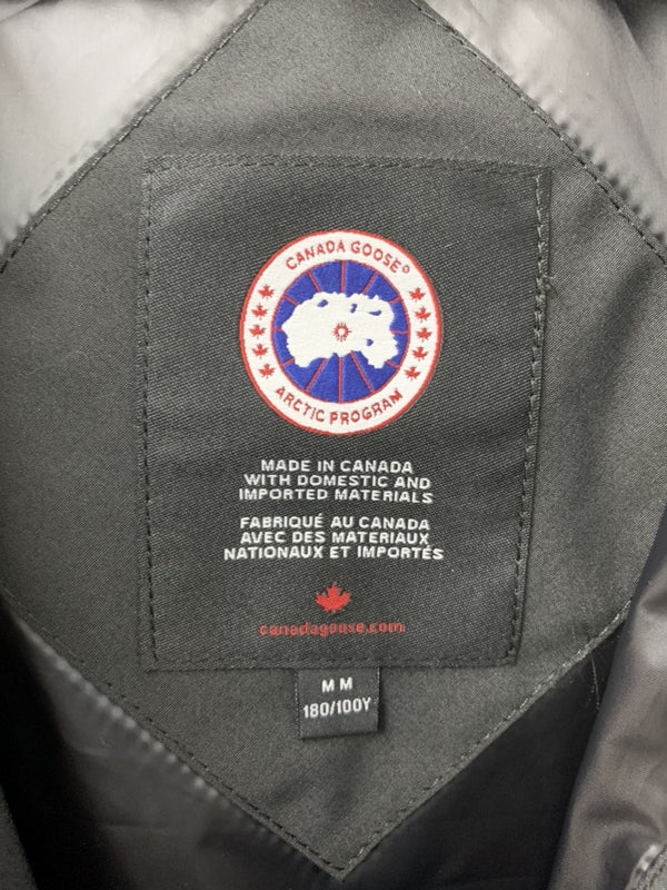 カナダグース CANADA GOOSE LOCKEPORT JACKET ロックポート 2429M ジャケット ロゴ ブラック Mサイズ 201MT-668