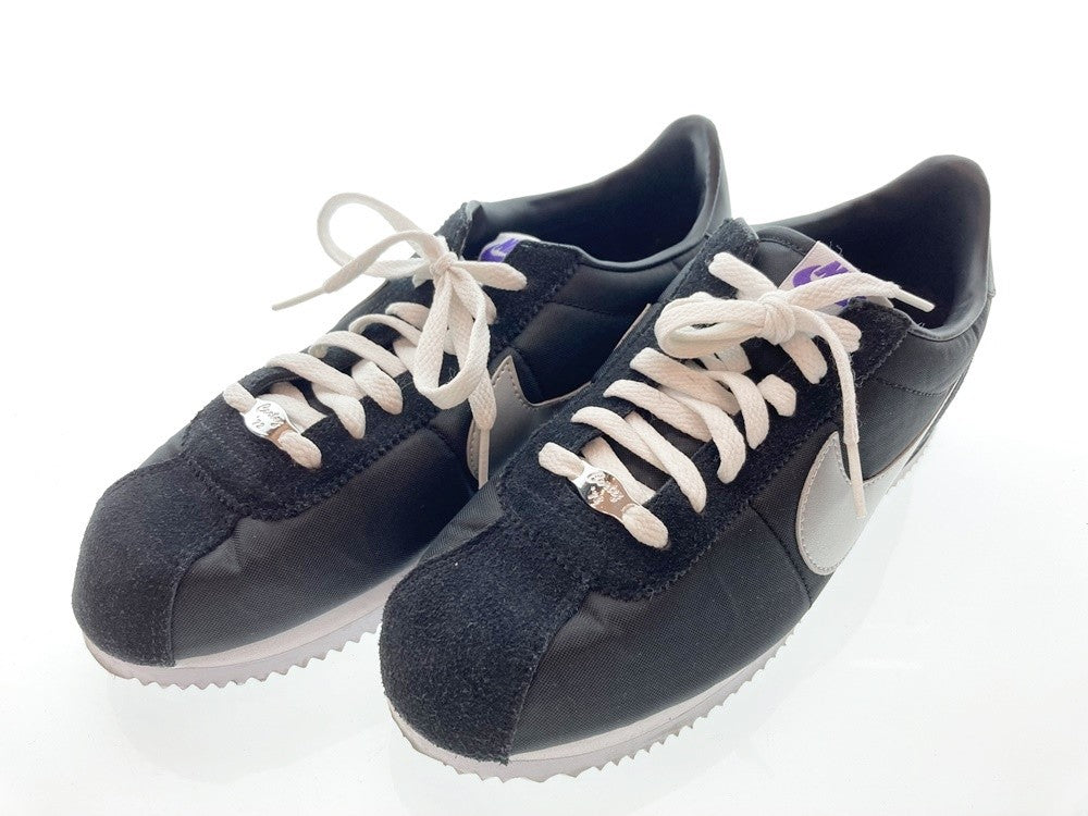 ナイキ NIKE コルテッツ ベーシック NIKE CORTEZ BASIC LOS ANGELES black/metallic  silver-white スニーカー ナイロン シューズ ブラック 黒 シルバー 銀 刺繍 C19873-001 メンズ靴 スニーカー ブラック  26.5cm ...