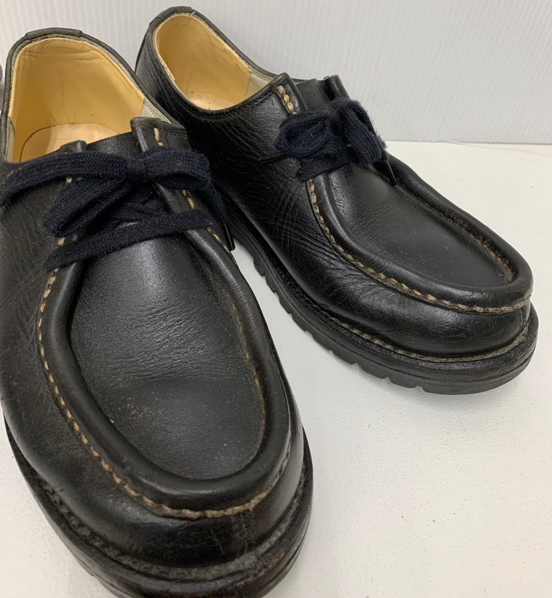 ゴロー goro チロリアンシューズ vibramソール メンズ靴 ブーツ ワーク ロゴ ブラック 201-shoes599