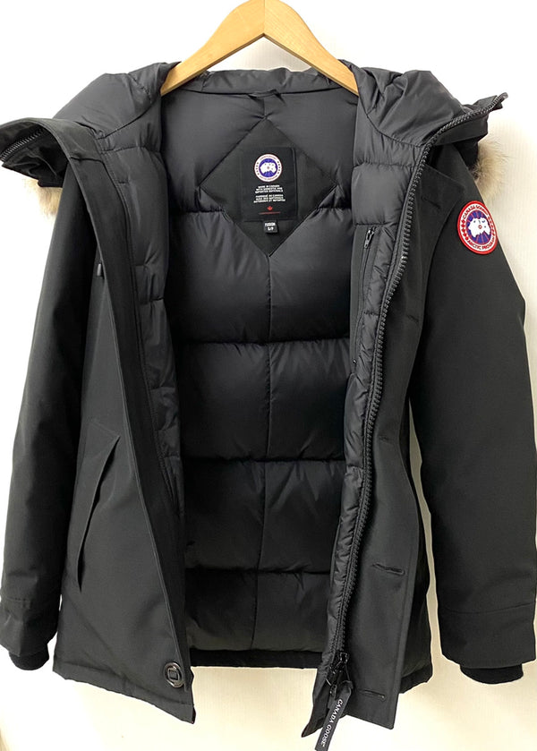 カナダグース CANADAGOOSE CHATEAU PARKA FF ダウンパーカー 9920400025 ジャケット ロゴ ブラック Sサイズ 201MT-1991