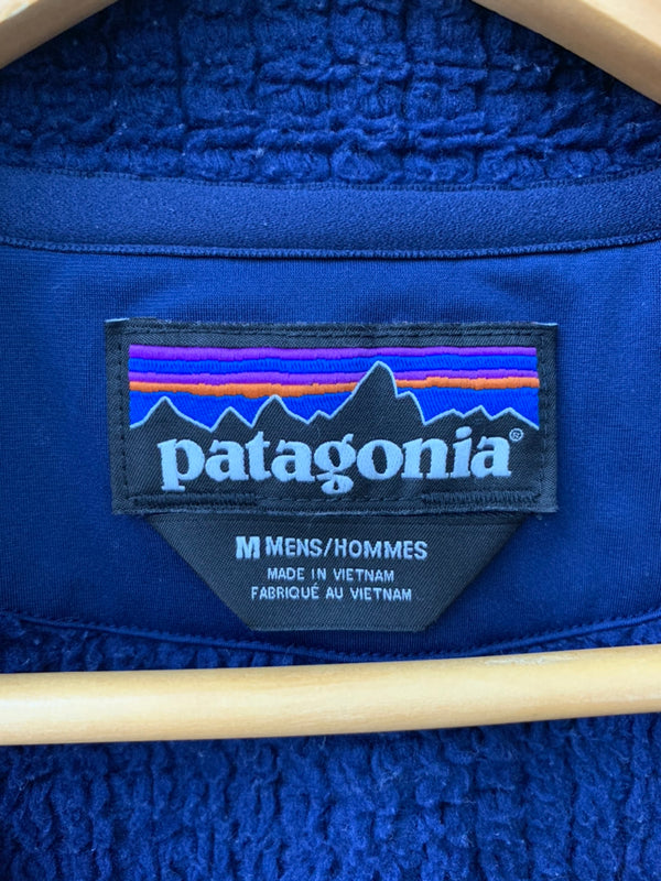 パタゴニア PATAGONIA R2テックフェイス ジップアップ 83625 ジャケット ロゴ ネイビー Mサイズ 201MT-1170