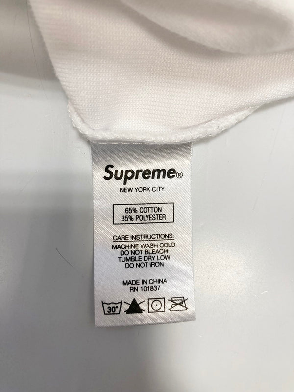 シュプリーム SUPREME LOGO TEE ロゴTシャツ トップス カットソー 半袖 メンズ 白 XL Tシャツ ロゴ ホワイト LLサイズ 101MT-1685