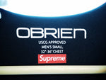 シュプリーム SUPREME O' Brien Life Vest USCG APPROVED オブライエン ライフベスト ライフジャケット 赤 MEN’S SMALL 32"-36"CHEST(81to91cm) ベスト ロゴ レッド Sサイズ 101MT-896