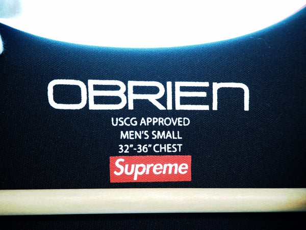 シュプリーム SUPREME O' Brien Life Vest USCG APPROVED オブライエン ライフベスト ライフジャケット 赤 MEN’S SMALL 32"-36"CHEST(81to91cm) ベスト ロゴ レッド Sサイズ 101MT-896