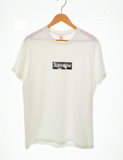 シュプリーム SUPREME 21SS Emilio Pucci Box Logo Tee エミリオプッチ ボックスロゴTシャツ 白 Tシャツ ロゴ ホワイト Mサイズ 103MT-78