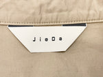 ジエダ Jieda TRENCH SHIRT トレンチシャツ ベージュ系 長袖 シャツ Made in JAPAN 日本製  Jie-19S-SH01 サイズ1 長袖シャツ 無地 ベージュ 101MT-1355