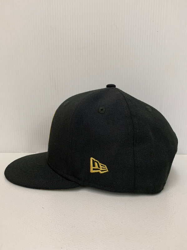 【中古】ア ベイシング エイプ A BATHING APE × ニューエラ NEW ERA × 24カラッツ 24Karats ウール 帽子 メンズ帽子 キャップ 刺繍 ブラック 201goods-130