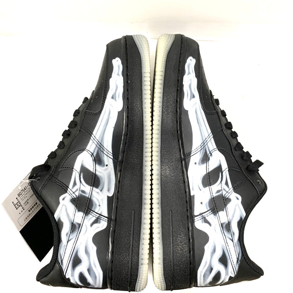 ナイキ NIKE エアフォース1 AIR FORCE 1 07 SKELETON QS BQ7541-001 メンズ靴 スニーカー ロゴ ブラック 28cm 201-shoes504