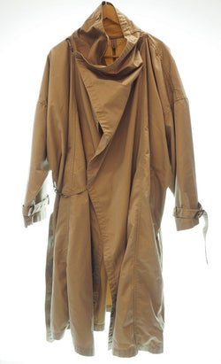 フラジャイス fraguais 変形 薄手コート 羽織 ジャケット アウター サイズ1 IROQUOIS 780100 コート 無地 ベージュ 101MT-217