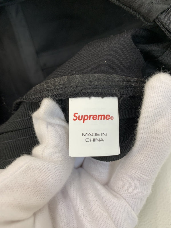 【中古】シュプリーム SUPREME ジェットキャップ ボックスロゴ 帽子 メンズ帽子 キャップ ロゴ ブラック 201goods-83
