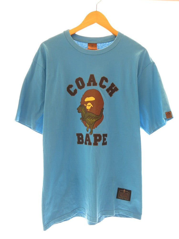 bape x coach コラボ　Tシャツ