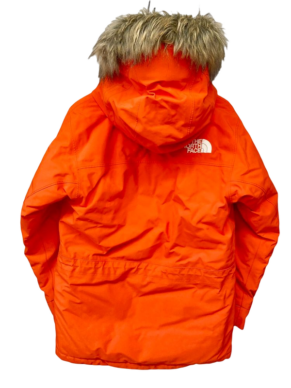 ノースフェイス THE NORTH FACE Antarctica Parka アンタークティカパーカ ダウンジャケット アウター ゴアテックス GORE-TEX オレンジ系 刺繍ロゴ ND91807 ジャケット ロゴ オレンジ Sサイズ 101MT-1305