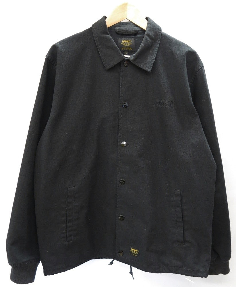 カーハート Carhartt ROLF COACH JACKET ロール コーチ ジャケット 黒 