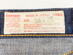 エヴィス EVISU No2 NO2 男 カモメペイント セルビッチ 赤耳 デニムパンツ ジーンズ ジーパン Made in JAPAN 日本製  Lot 2000 デニム プリント ネイビー 34×32 101MB-323