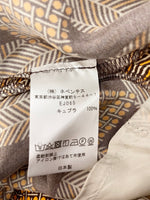 ニードルズ Needles String Easy Pant-Cupra Sateen イージーパンツ オレンジ系 ブラウン系 Made in JAPAN 日本製 EJ065 ボトムスその他 総柄 オレンジ Mサイズ 101MB-290