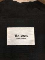The Letters ザレターズ　YUICHI MUKAIDA　長袖シャツ　メンズ　黒　ブラック　Sサイズ　