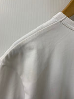 コムデギャルソン COMME des GARCONS ブラック BLACK クルーネック Tee 日本製 1C-T206 Tシャツ ロゴ ホワイト Mサイズ 201MT-1399