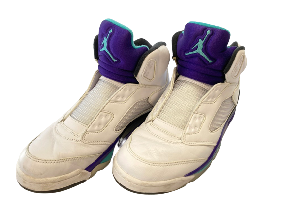 ジョーダン JORDAN NIKE AIR JORDAN 5 RETRO NRG FRESH PRINCE white/new  emerald-grapeice ナイキ エア ジョーダン レトロ フレッシュ プリンス 白 マルチカラー シューズ AV3919-135 メンズ靴  スニーカー ホワイト ...