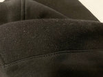ヴェルサーチ VERSACE BLACK HOODIE WITH LETTERING ブラック系 黒 刺繍ロゴ ブルゾン パーカー A87479 A231242 ジャケット ロゴ ブラック Lサイズ 101MT-1483