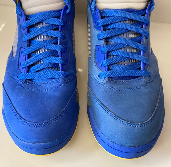 ジョーダン JORDAN NIKE AIR JORDAN 5 LANEY JSP VARSITY ROYAL/VARSITY MAIZE ナイキ エアジョーダン 5 レイニー バーシティ ロイヤル メイズ  ブルー系 シューズ スニーカー CD2720-400 メンズ靴 スニーカー ブルー 28cm 101-shoes507