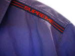 シュプリーム SUPREME サイドロゴ 青紫 サイズXL 半袖シャツ ロゴ パープル LLサイズ 101MT-222