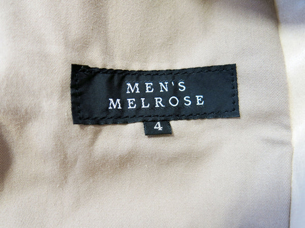 MEN'S MELROSE メンズ メルローズ 薄 ジャケット ベージュ系 サイズ 4
