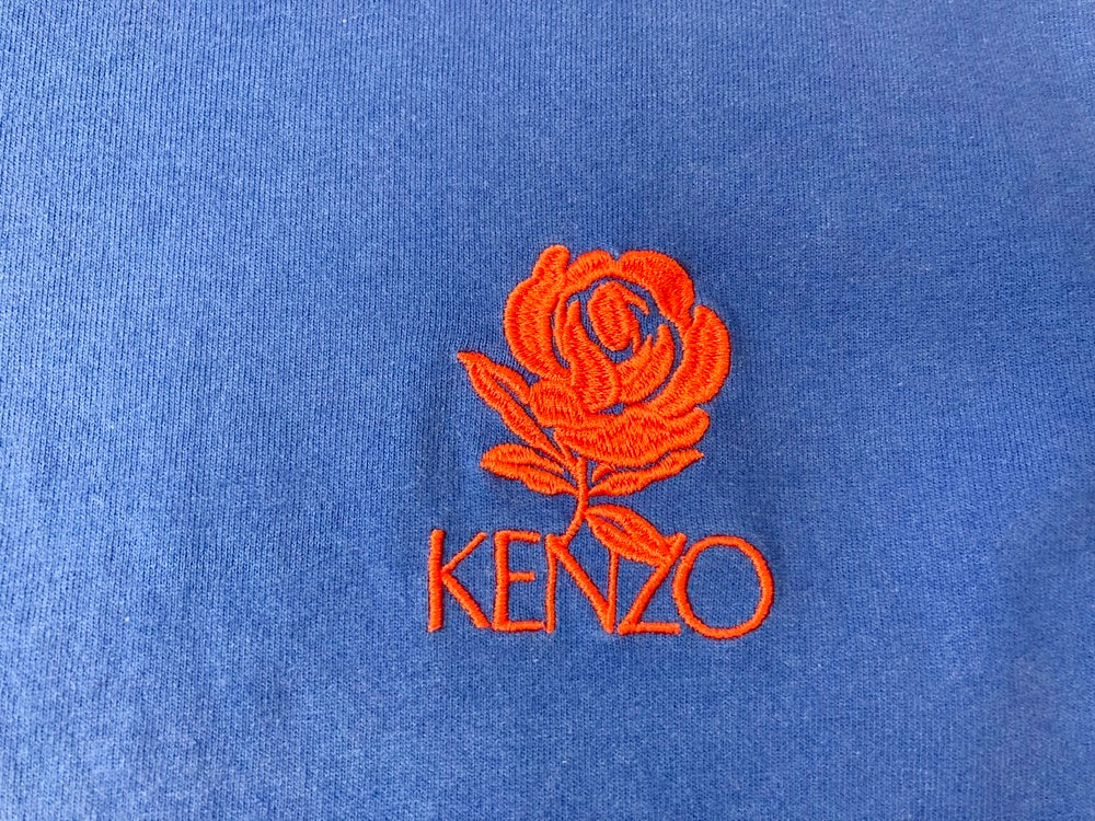 ケンゾー KENZO ケンゾー ROSES T-SHIRT ローゼフ 薔薇 バラ 刺繍 T