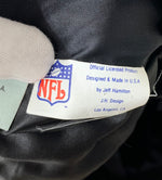 ジェフ・ハミルトン JEFFHAMILTON スタジアムジャンパー スタジャン ワッペン 刺繍 NFL  ジャケット 刺繍 ブラック Lサイズ 201MT-1541