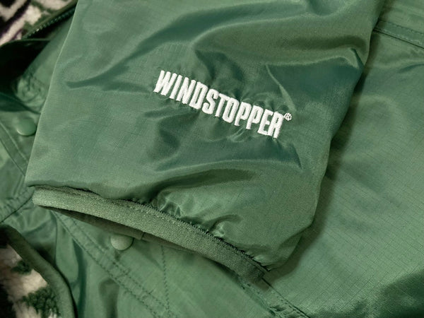 シュプリーム SUPREME Geo Reversible WINDSTOPPER Fleece Jacket Multicolor 22AW ジオメトリック リバーシブル ウィンドストッパー フリース グリーン系 緑 マルチカラー系 ロゴ ジャケット 総柄 マルチカラー Lサイズ 101MT-1444