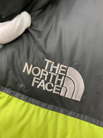 ノースフェイス THE NORTH FACE ヌプシベスト NUPTSE VEST ダウンベスト ロゴ ND01587 ベスト 刺繍 グリーン Mサイズ 201MT-1299