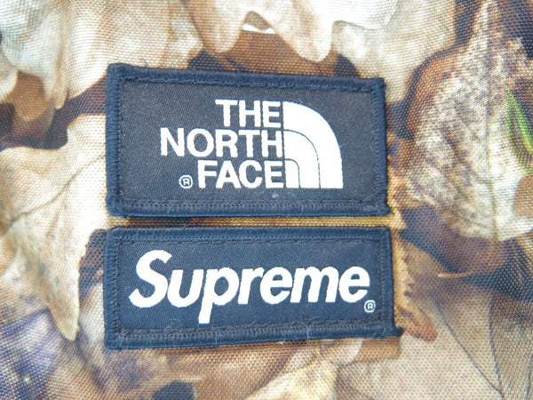 Supreme THE NORTH FACE LEAVES POCONO シュプリーム ザ ノース フェイス ノースフェイス 16AW pocono backpack 枯葉 葉 リーフカモ柄 バックパック リュック ブラウン 茶 総柄 コラボ タグ付き メンズ サイズ31L NM716561 (BG-88)