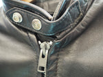 ショット SCHOTT シングルライダース ライナー付き 本革 レザージャケット  サイズ36 黒 ジャケット 無地 ブラック 101MT-229