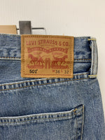 リーバイス Levi's デニムパンツ ジーンズ 501 デニム 無地 ブルー 201MB-151【編集終了　未確認】