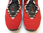 ナイキ NIKE LEBRON 17 バスケットボール レブロン 17 ユニバーシティレッド 赤 黒 箱付き BQ3177-601 メンズ靴 スニーカー レッド 26.5cm 101-shoes28