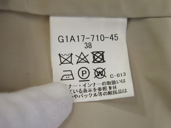 マッキントッシュ MACKINTOSH ステンカラーコート  ロングアウター ベージュ ジャケット 無地  G1A17-710-45 ジャケット 無地 ベージュ 101MT-204